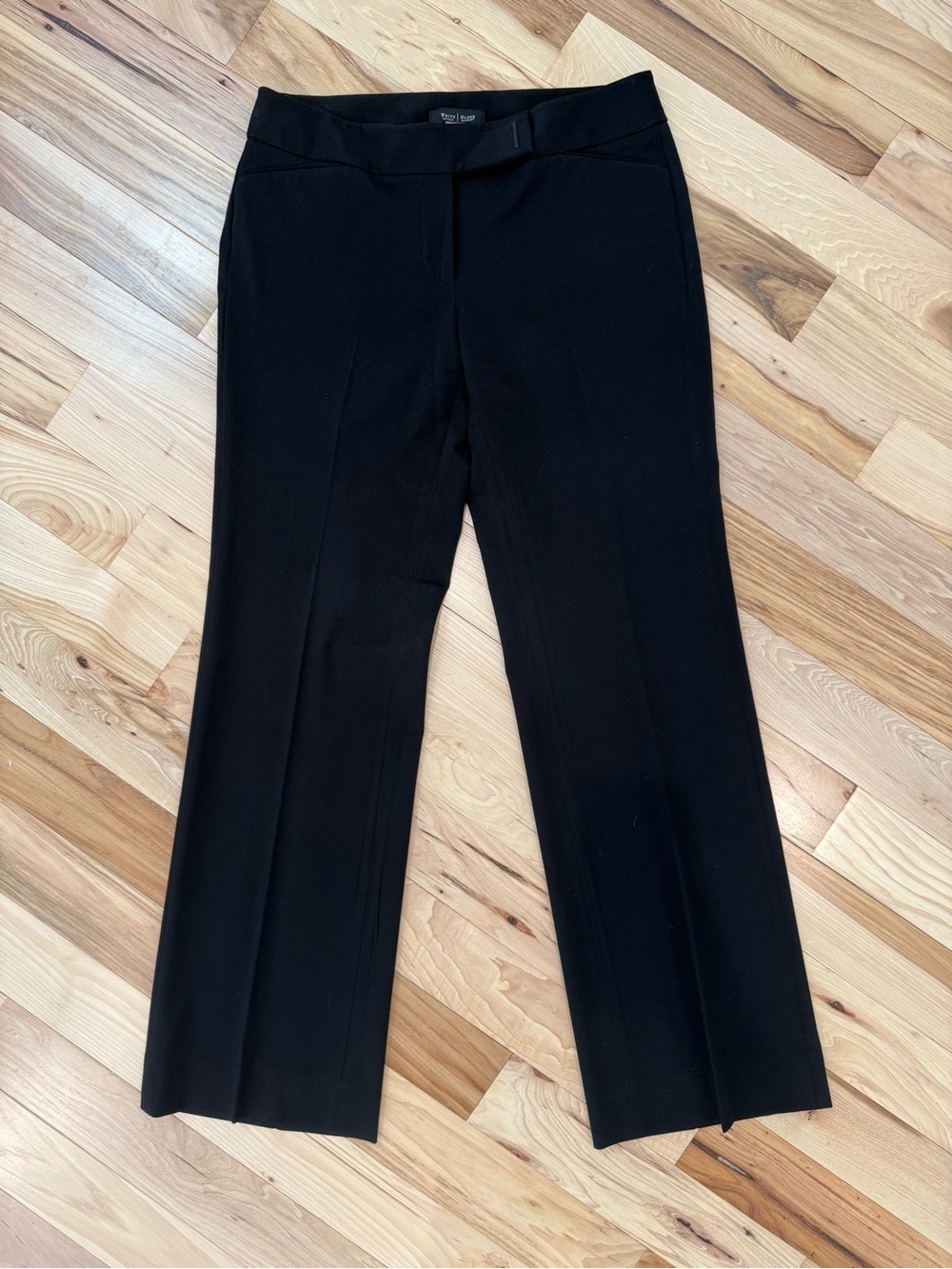 White House Black Market Black Modern Bootcut Pants